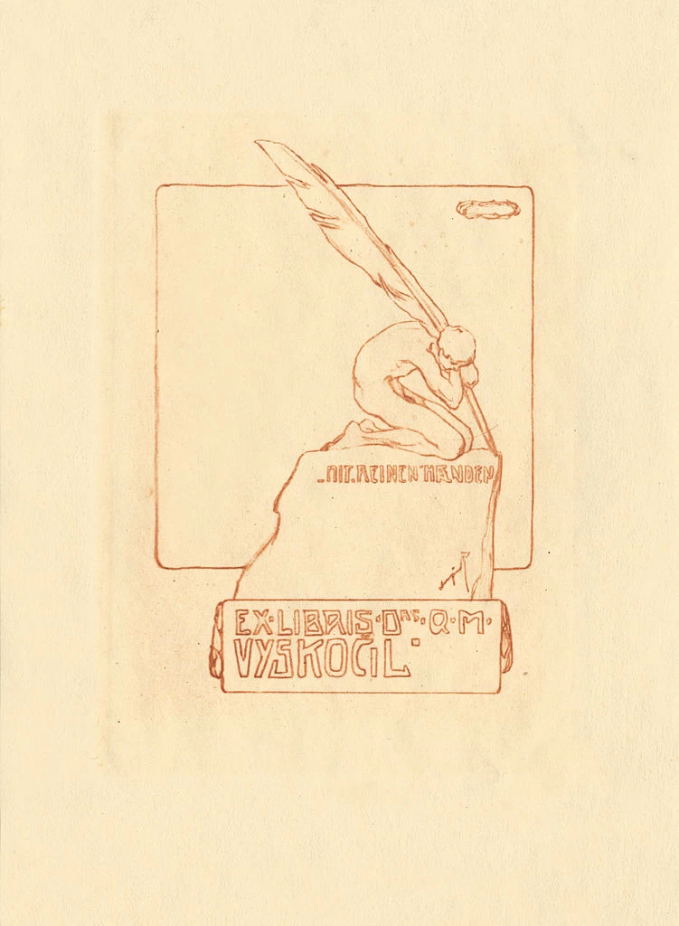 Ex libris Q M Vyskocil
